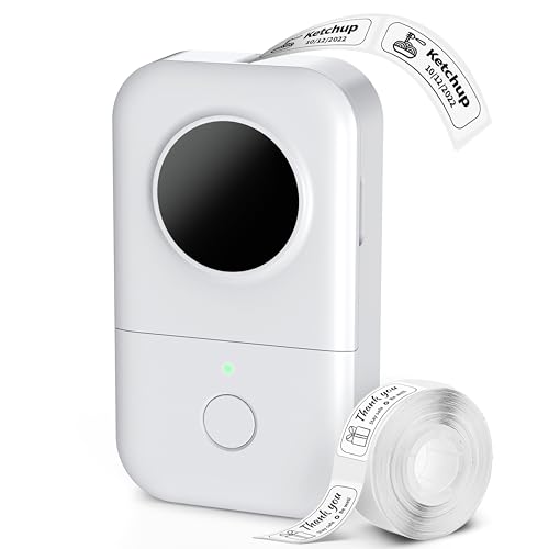 Bluetooth Rechargeable Thermal Label Maker Machine