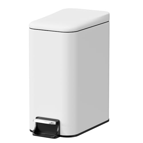 6L Soft-Close Step Trash Can with Lid