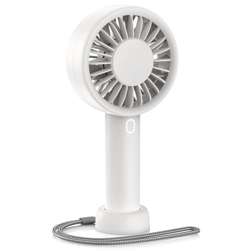 Rechargeable Handheld Mini Fan with Base