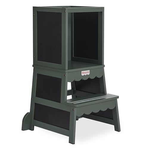 2-in-1 Convertible Toddler Step Stool and Tower
