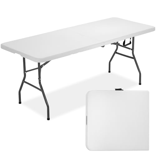 6 Foot Folding Plastic Outdoor Dining Table