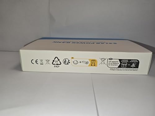 Bilivein Solar Power Bank 26800mAh with Flashlight