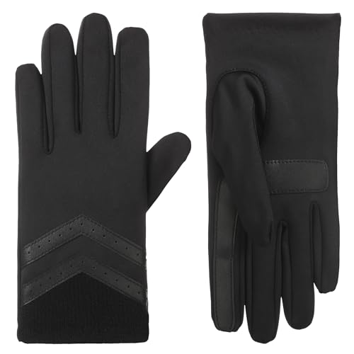 isotoner Women's Touchscreen Water Repellent Fleece Gloves