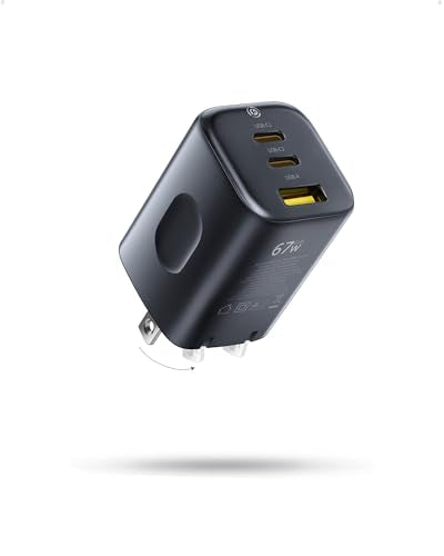 Baseus 67W 3 Port USB C Fast Charger