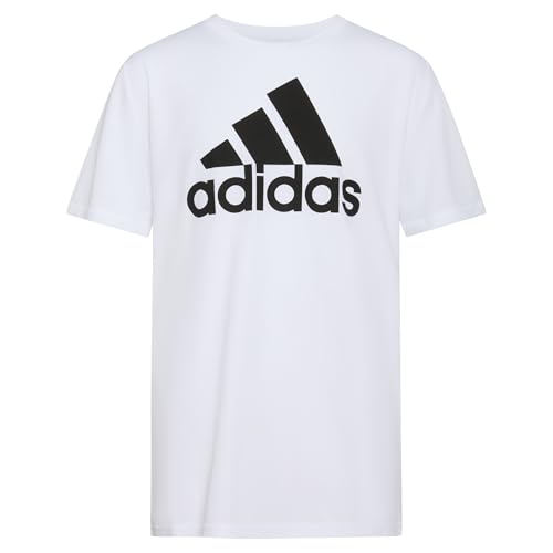 adidas Boys Moisture-Wicking AEROREADY Short Sleeve T-Shirt