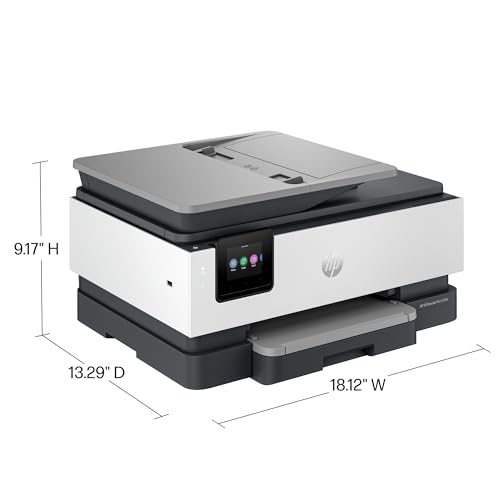 HP OfficeJet Pro 8139e Wireless All-in-One Color Inkjet Printer, Print, scan, Copy, fax, ADF, Duplex Printing Best-for-Home Office, 1 Year of Instant Ink Included (40Q51A)