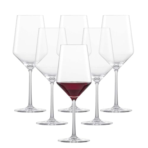 6 Pack Zwiesel Glas Cabernet Red Wine Glasses