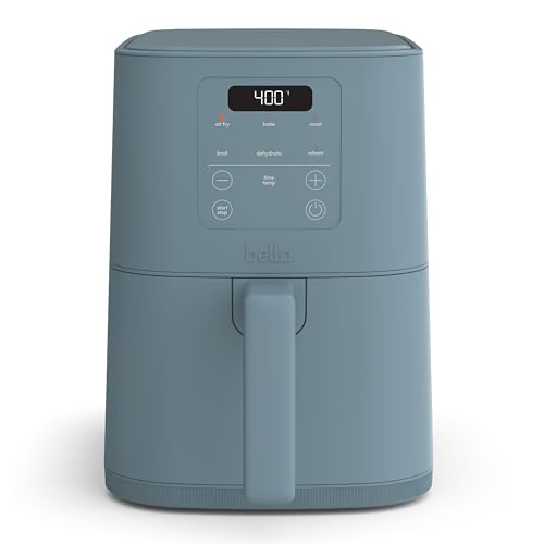 BELLA 4 Quart Slim Air Fryer with Presets