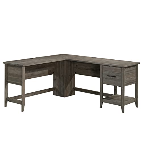 Sauder L-Shaped Corner Home Office Desk with Storage
