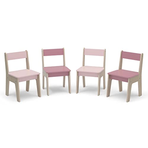 Delta Children Kids Table and Chair Set - Blush