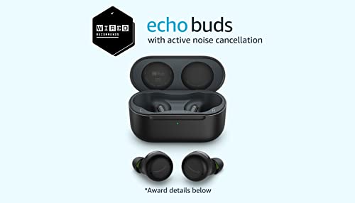 Amazon Echo Buds with Active Noise Cancellation