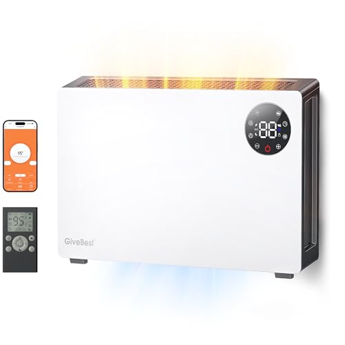 1500W Wall Mounted Electric Space Heater