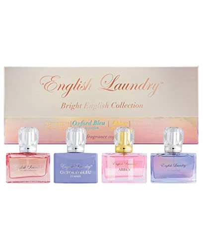 4 Pack English Laundry Bright Eau De Parfum Set