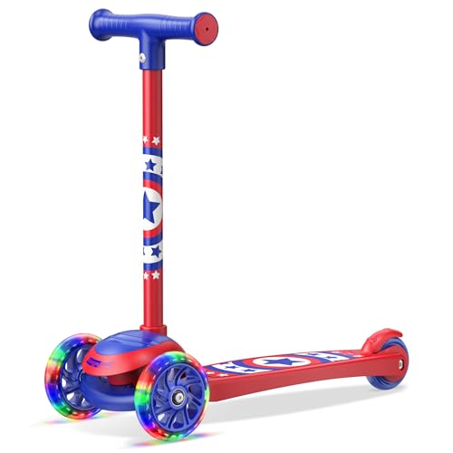Scooter Stars 3 Wheel Kids Scooter with LED Wheels
