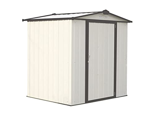 Arrow 6x5 Galvanized Steel Outdoor Storage Shed