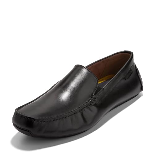 Cole Haan Grand+ Leather Venetian Driver Loafers