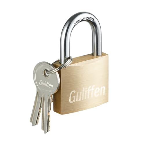 Solid Brass Keyed Padlock 40mm Wide
