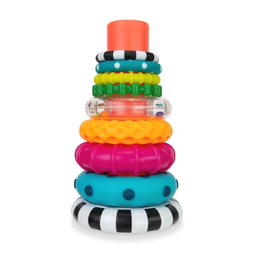 9 Piece Sassy Stacking Ring STEM Learning Toy