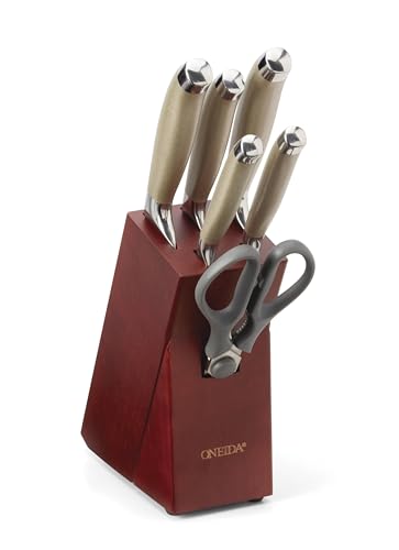 Oneida 7 Piece Stainless Steel Kitchen Knife Set
