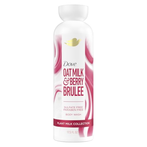 Dove Oat Milk & Berry Body Wash, Moisturizing Gentle Cleanser
