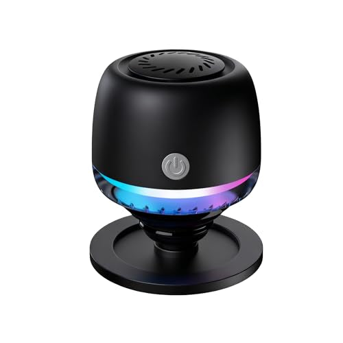 Magnetic Bluetooth Speaker with RGB Lights and 360° Sound