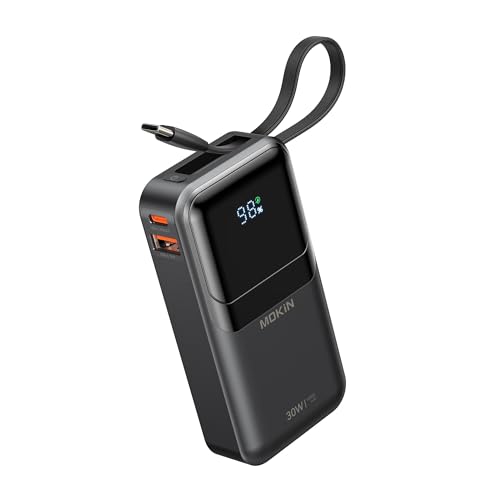10000mAh 30W Fast Charging Portable Power Bank