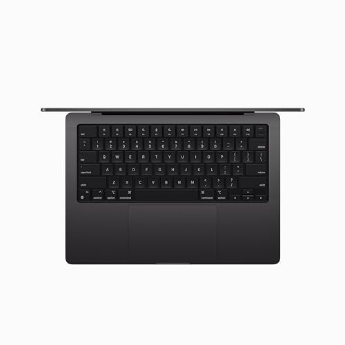 Apple 2023 MacBook Pro Laptop M3 Pro chip with 11‑core CPU, 14‑core GPU: Built for Apple Intelligence, 14.2-inch Liquid Retina XDR Display, 18GB Unified Memory, 512GB SSD Storage; Space Black