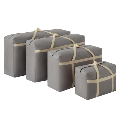 4 Pack Extra Large 105L Heavy Duty Moving Bags