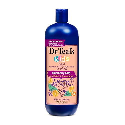 20 fl oz Dr Teal's Kids 3-in-1 Wash