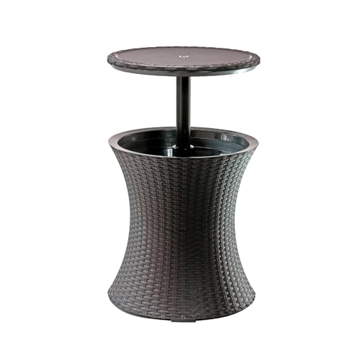 Keter 7.5 Gallon Outdoor Patio Cooler Table