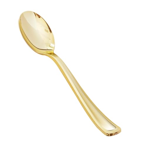 300 Pack Plastic Spoons Heavy Duty Disposable Utensils