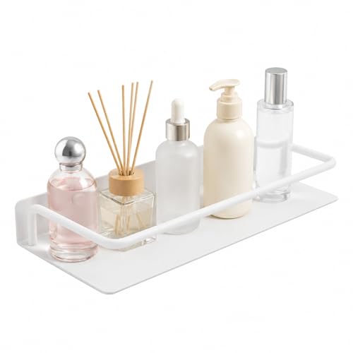 12-Inch Floating Wall Shelves with Guardrail