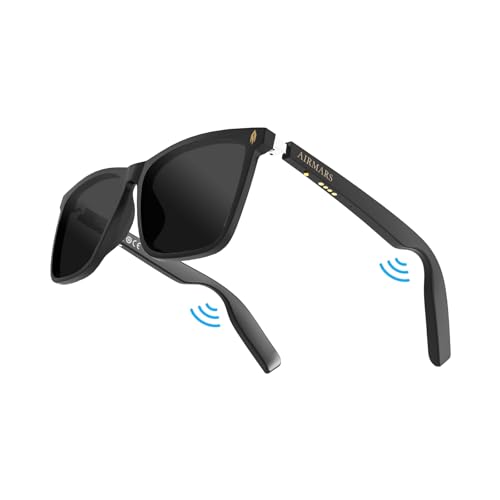 Smart Bluetooth Sunglasses with Speakers and UV Protection