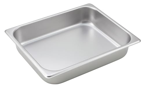 Winco 2.5" Stainless Steel Steam Table Pan NSF