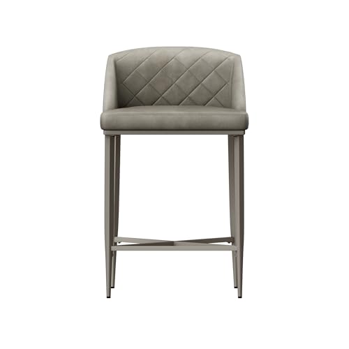 Hillsdale Gray Counter Height Stool Set of 2