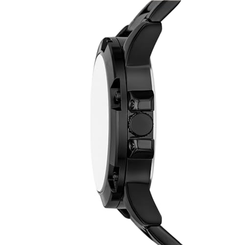 Relic by Fossil Men's Rylan Three-Hand Gunmetal Watch and Black Metal Card Case Gift Set (Model: ZR97014)