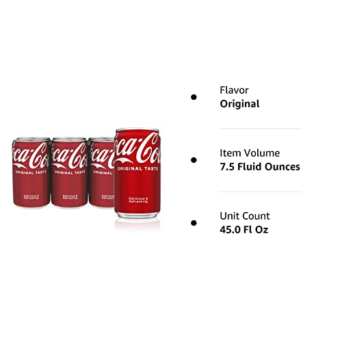 Coca-Cola, 7.5 fl oz, 6 Pack