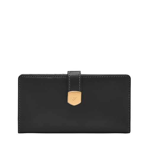 Fossil Lennox Leather Tab Clutch Wallet