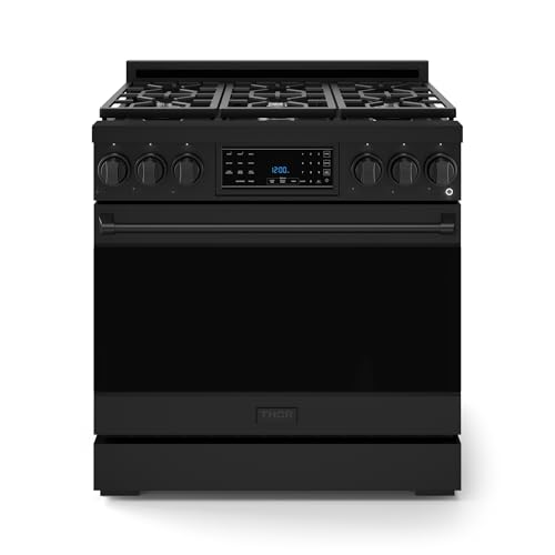 Thor Kitchen 36-Inch Gas Range with Tilt Panel