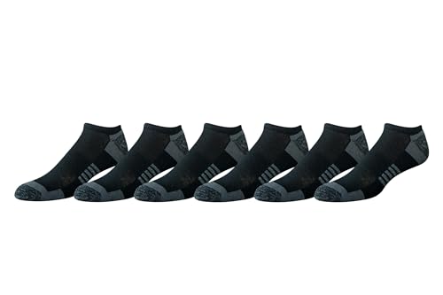 6 Pack Amazon Essentials Men's Cushioned No Show Socks