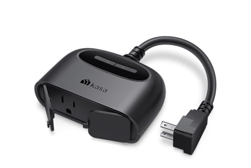 Kasa Smart Outdoor Wi-Fi Plug with 2 Sockets