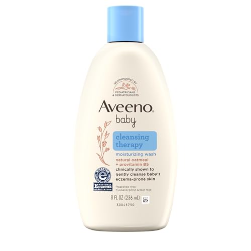 Aveeno Baby Eczema Therapy Moisturizing Body Wash 8 oz