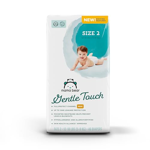 46 Count Mama Bear Gentle Touch Baby Diapers