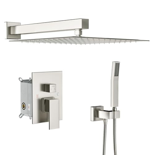 10-Inch Rainfall Shower System with Handheld and Valve