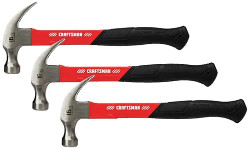 3 Pack CRAFTSMAN 16 oz Fiberglass Hammer