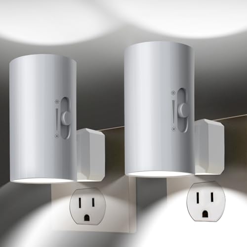 2 Pack Dimmable Plug-In LED Night Lights