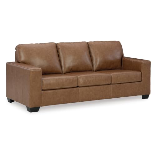 Signature Design by Ashley 3 Seat Leather Sofa Couch