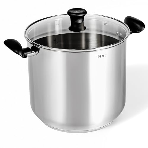 20-Quart T-fal Stainless Steel Stock Pot with Lid