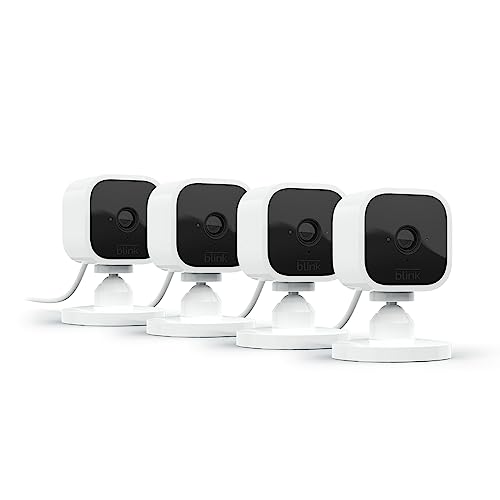 4 Pack Blink Mini 1080p Indoor Security Cameras