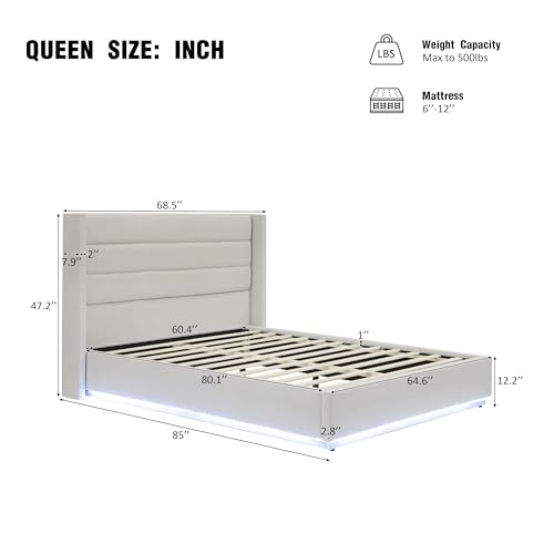 Christopher Knight Queen Upholstered Platform Bed